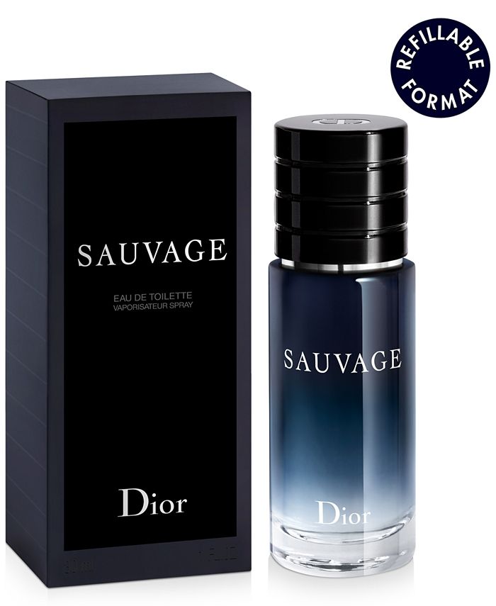 DIOR Men's Sauvage Refillable Eau de Toilette Spray, 1oz. & Reviews