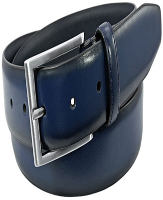 Florsheim Men's Carmine Leather Belt & Reviews - All Accessories - Men -  Macy's