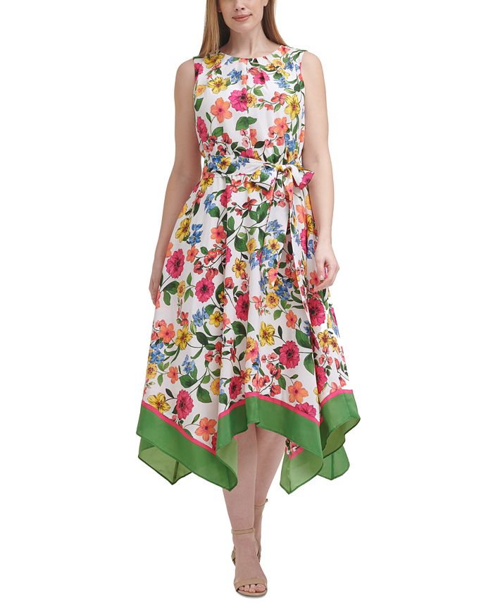 Jessica howard shop handkerchief hem dress