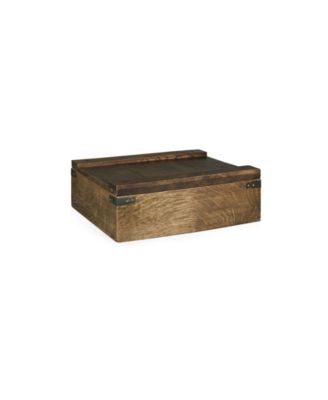 Whiskey Box with Decanter Gift Set, 12 Pieces