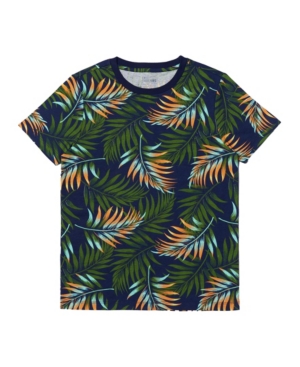 Big Boys Short Sleeves All Over Print T-shirt
