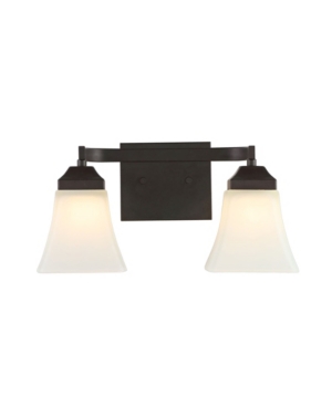 Jonathan Y Staunton 2-light Modern Cottage Led Vanity Light In Black