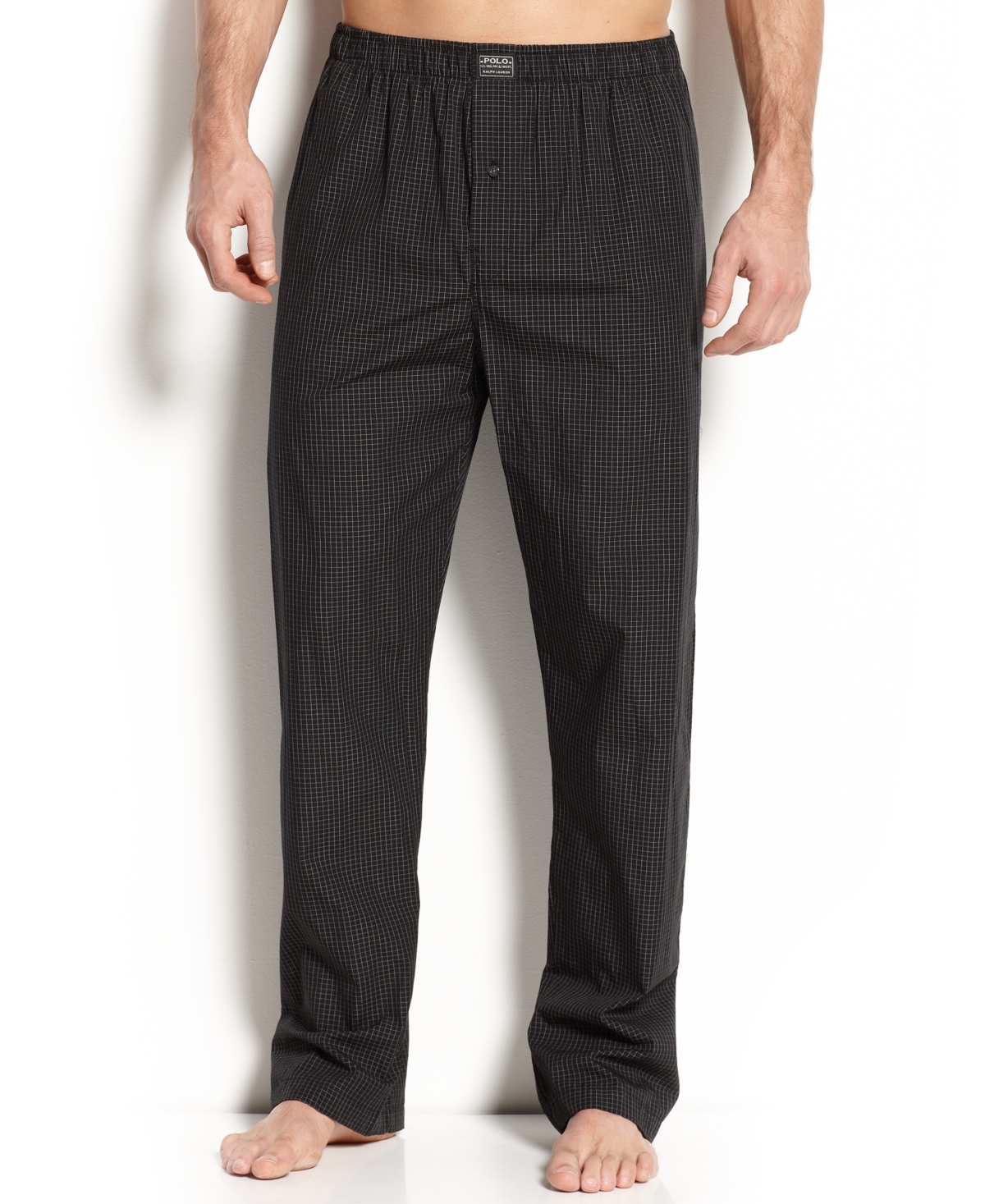 Men's Woven Pajama Pants - Soho Plaid