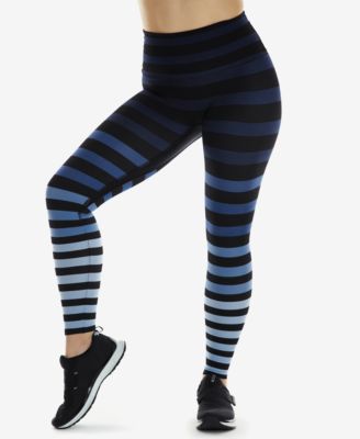K-DEER - Women's Striped 7/8-Sneaker-Length Leggings