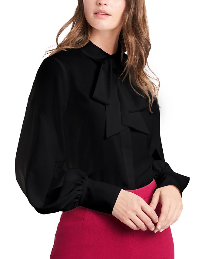 Harlem Riley Blouse - Pale Blue