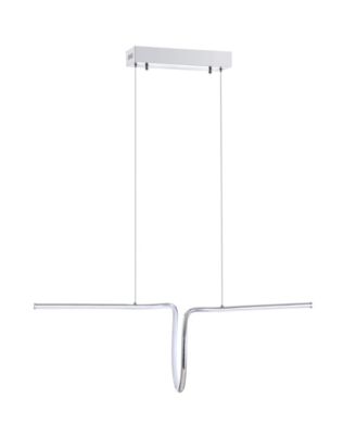 Ali 34.5" Dimmable Adjustable Integrated Led Linear Pendant