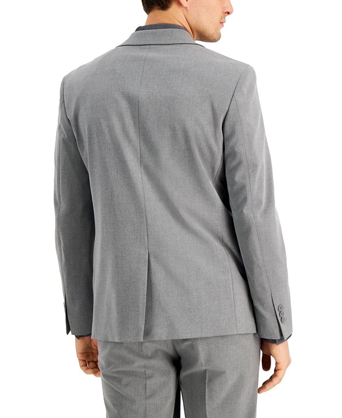 I.N.C. International Concepts Men's Slim-Fit Gray Solid Suit Jacket ...