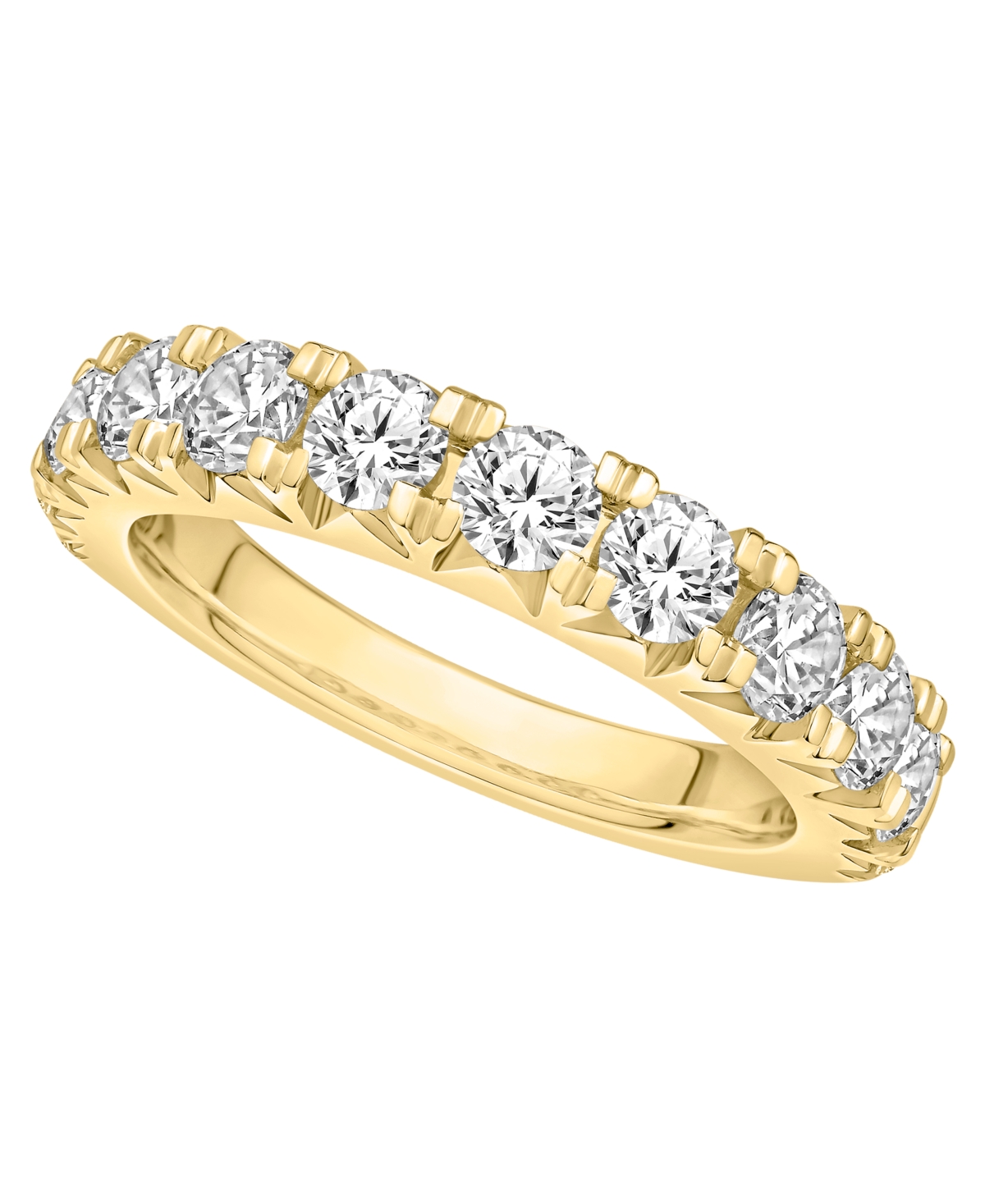 Certified Diamond Pave Band (1 ct. t.w.) in 14K White Gold or- Yellow Gold