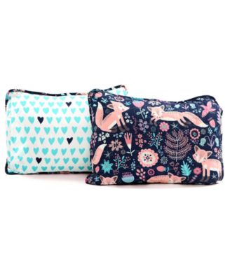 Kids Pixie Fox 3 Piece Quilt Set, Full/Queen
