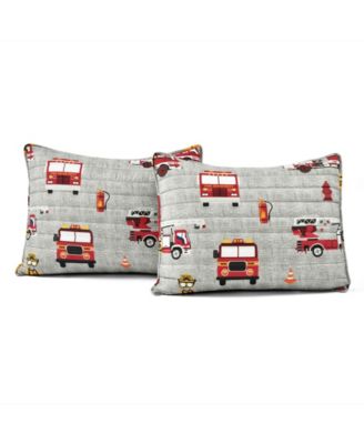 Kids Fire Truck 3-Pc. Quilt Set, Twin