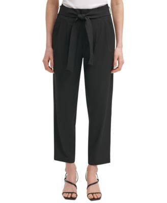 Calvin Klein - Tech Stretch Belted Ankle Pants
