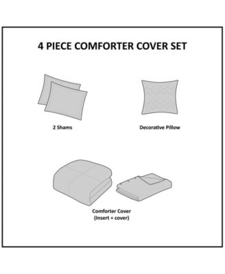 Dover Oversized 4-Pc. Comforter Set, King