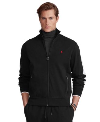 polo fleece track jacket