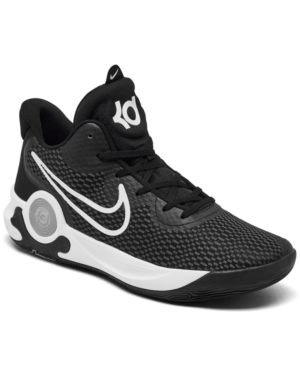 Nike Men's Kd Trey 5 Ix Basketball Sneakers From Finish Line In Black, White