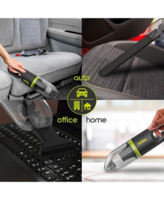 ionvac HandVac, Cordless Handheld Vacuum with USB-Charging and Multiple Attachments