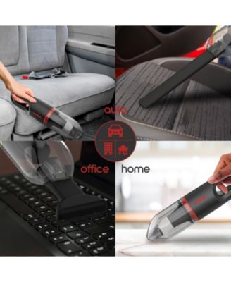 ionvac HandVac, Cordless Handheld Vacuum with USB-Charging and Multiple Attachments