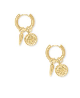 Kendra Scott - Dira Coin Huggie Earrings