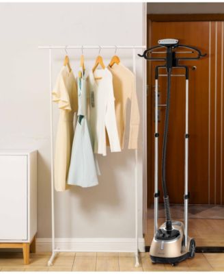 Professional Garment Steamer with Retractable Power Cord and Foot Pedal Control, GS49-DJ