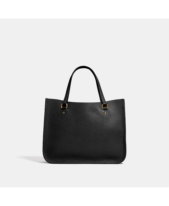 COACH Tyler Carryall Leather Shoulder Bag & Reviews - Handbags ...