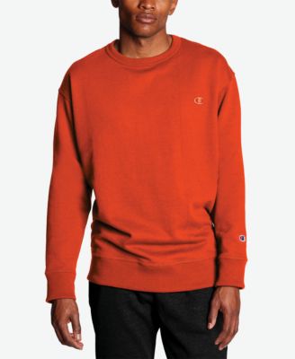 burnt orange mens sweatshirt