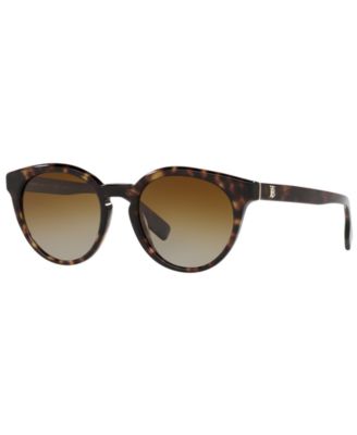 サングラス Burberry Sunglasses BE4326 AMELIA Round Transparent Frame Burberry™ Amelia BE4326 Phantos Sunglasses | EyeOns.com