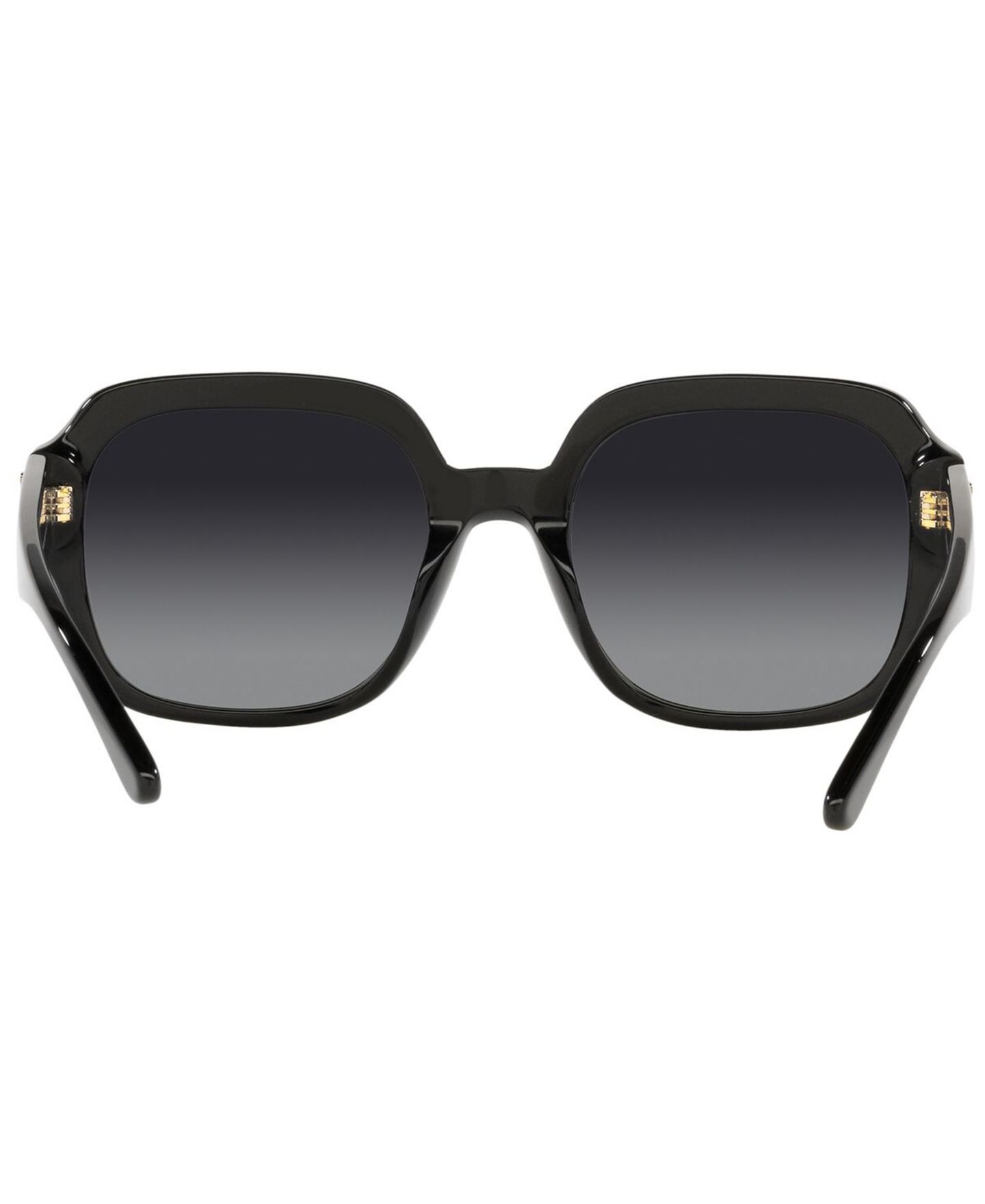 Женские солнцезащитные очки Tory Burch Polarized Sunglasses, TY7143U, цвет: Чёрный / Серый градиентный — фото 5