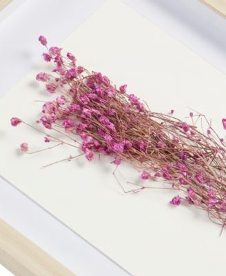 Avant Garden 2 Piece Floral Natural Shadowbox Set, 12" x 24"