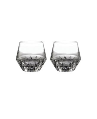 Irish Dogs Madra Double Old Fashioned Glasses 8.1 Oz, Set of 2