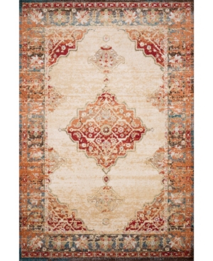 Spring Valley Home Isadora Isa-04 8' X 10' Area Rug In Ivory, Red