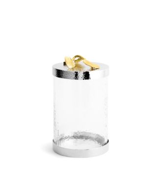 Michael Aram - BOTANICAL LEAF GOLD  CANISTER - SMALL