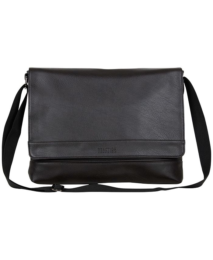 Purse Kenneth Cole Reaction Black Leather Shoulder Bag Bag