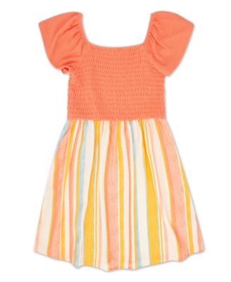 orange girls clothes