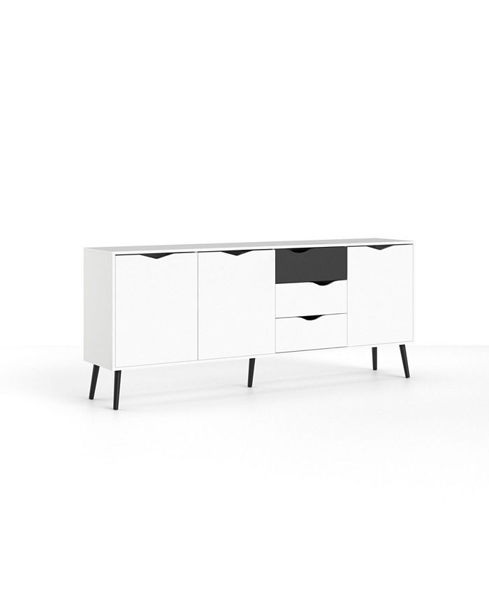 Tvilum Diana 3 Doors and 3 Drawers Sideboard Macy's