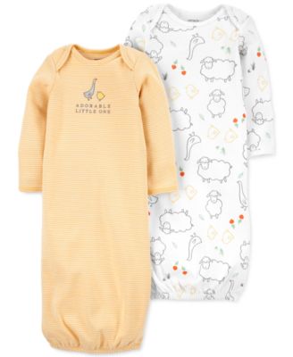 Carter's - Baby Boys or Girls 2-Pack Sleeper Gowns
