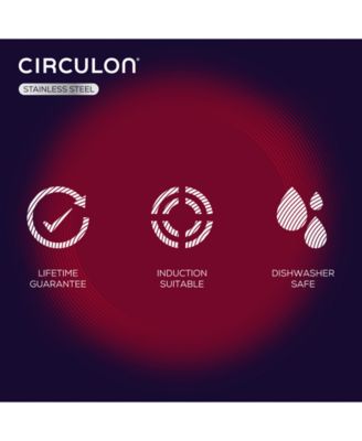 SteelShield S-Series Stainless Steel Nonstick Saucepan with Lid, 4-Quart, Silver