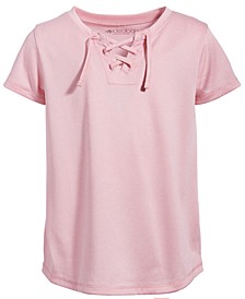 Little Girls Lace-Up Top, Created for Macy's