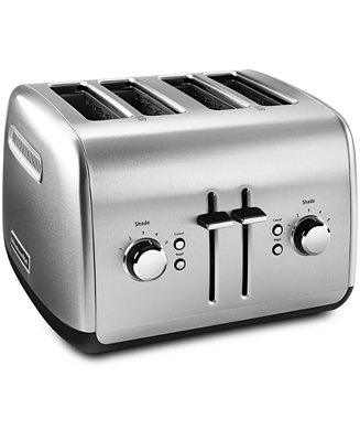 KitchenAid KMT4115 4-Slice Toaster with Manual High-Lift Lever - Macy's