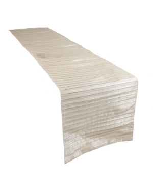 Manor Luxe Moonbeam Contracted Table Runner