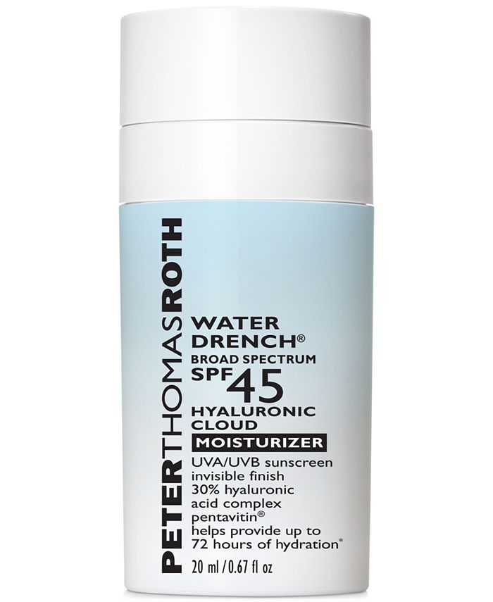 Peter Thomas Roth - Water Drench Broad Spectrum SPF 45 Hyaluronic Cloud Moisturizer, 0.67-oz.