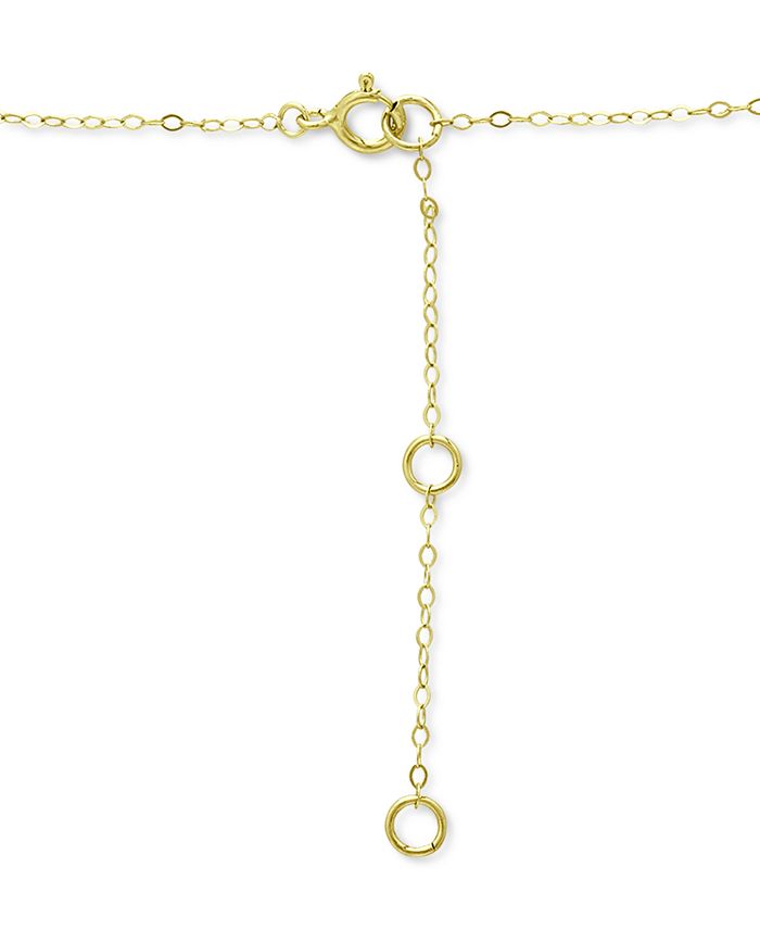 Giani Bernini - Cubic Zirconia Star of David Pendant Necklace, 16" + 2" extender