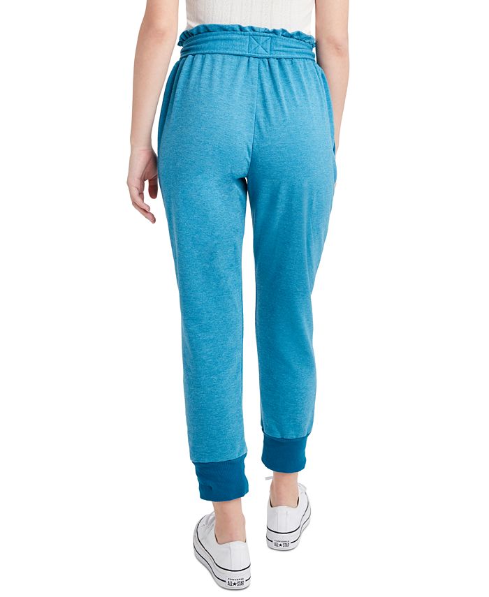 paperbag waist jogger pants