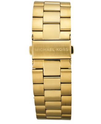 Unisex Slim Runway Ion-Plated Stainless Steel Bracelet Watch 44mm