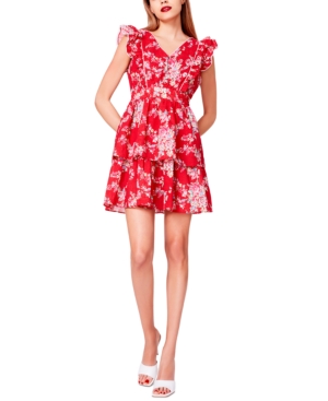 Betsey Johnson Bush Garden Cotton Seersucker Dress