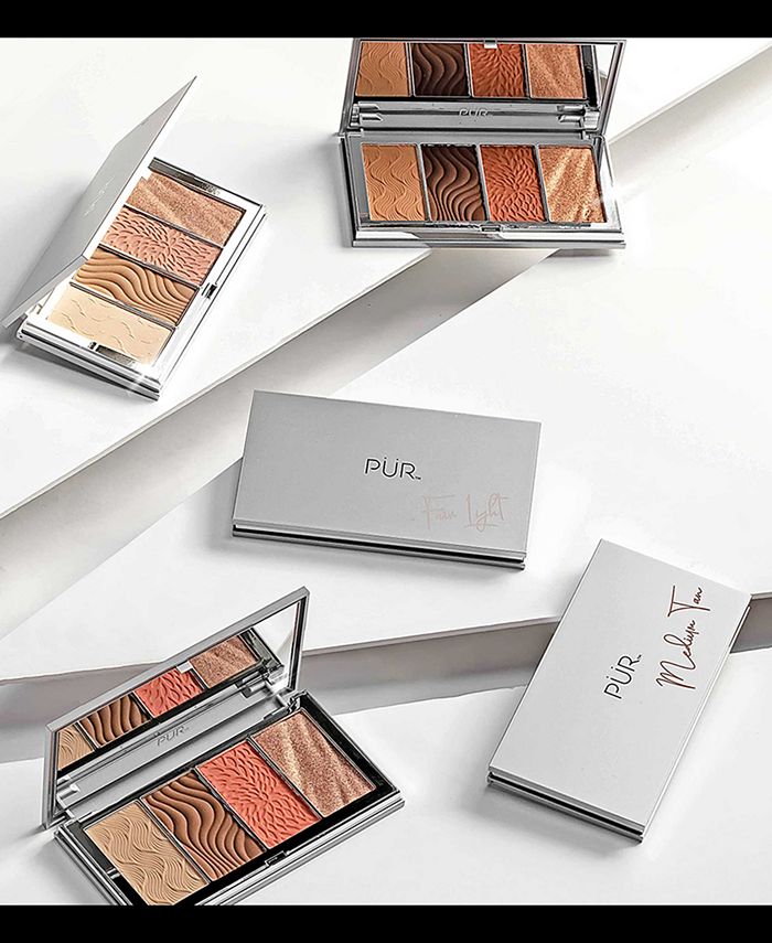 PÜR 4In1 Skin Perfecting Powder Face Palette Macy's