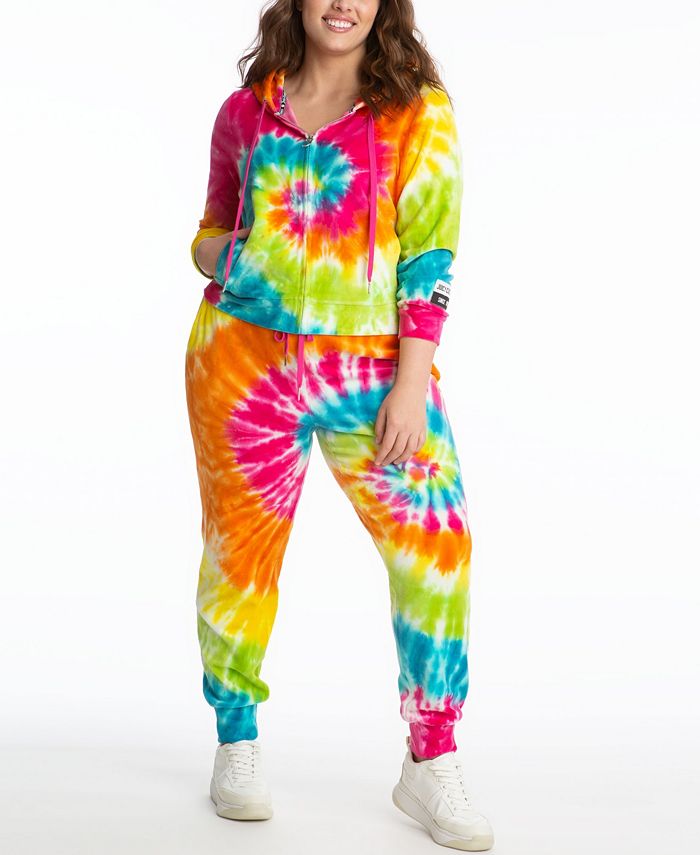 Tie dye juicy couture hoodie Clearance