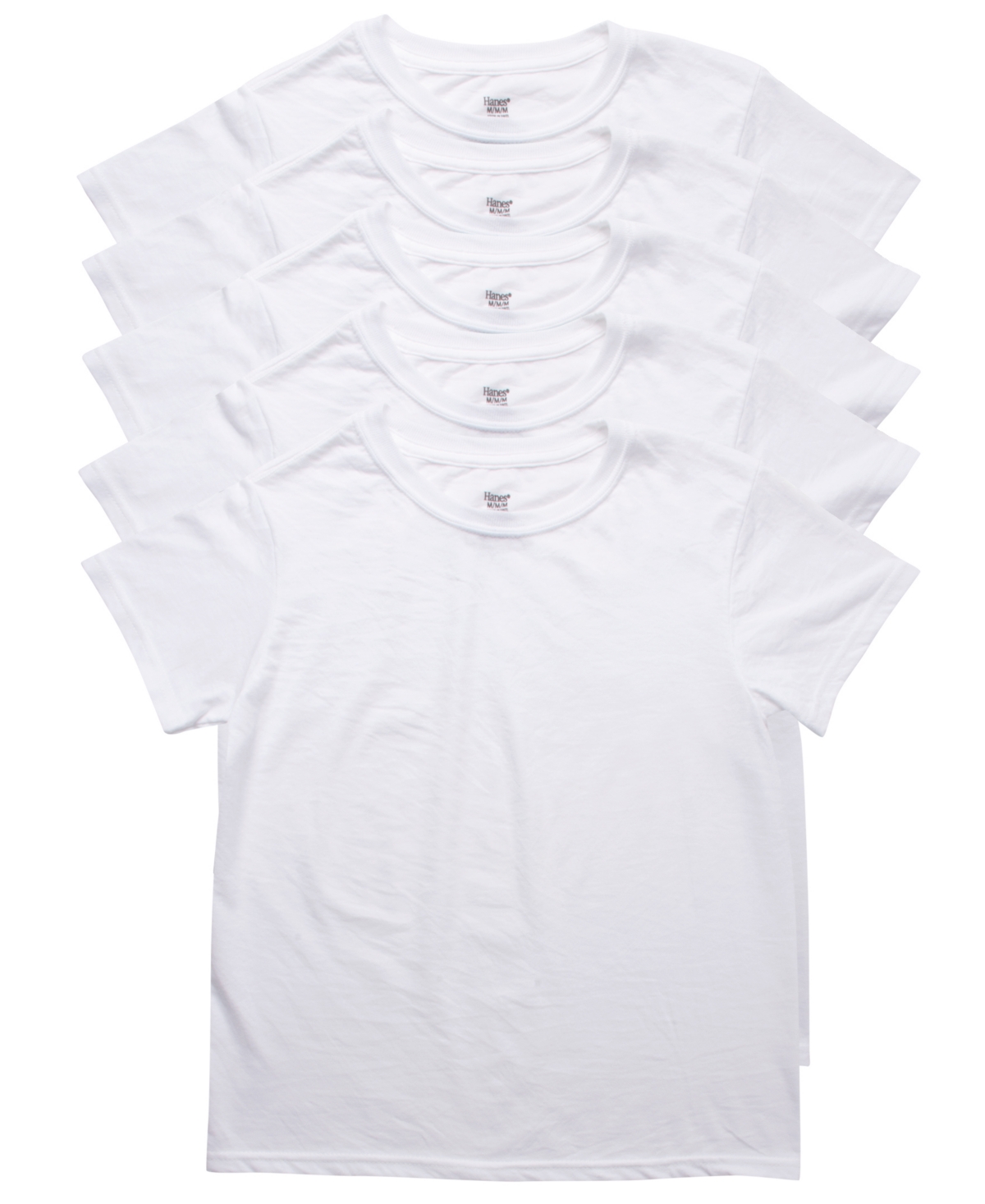 UPC 738994525123 product image for Big Boys Ultimate Cotton Blend Crew Undershirt, Pack of 5 | upcitemdb.com