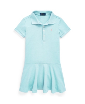 Stretch Pique Polo Dress