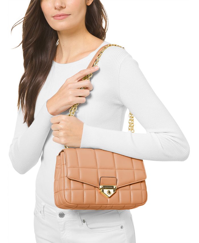 Michael Kors Soho Quilted Leather Shoulder Bag & Reviews - Handbags ...