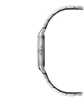 Women's Swiss Toccata Diamond-Accent Stainless Steel Bracelet Watch 29mm