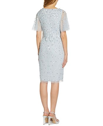 Adrianna papell embellished sheath dress online